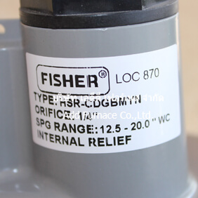 Fisher HSR Cdjamyn Gas Regulator